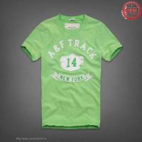 heren af korte tees track 14 new york groen Fashion Wonderful p54v2496